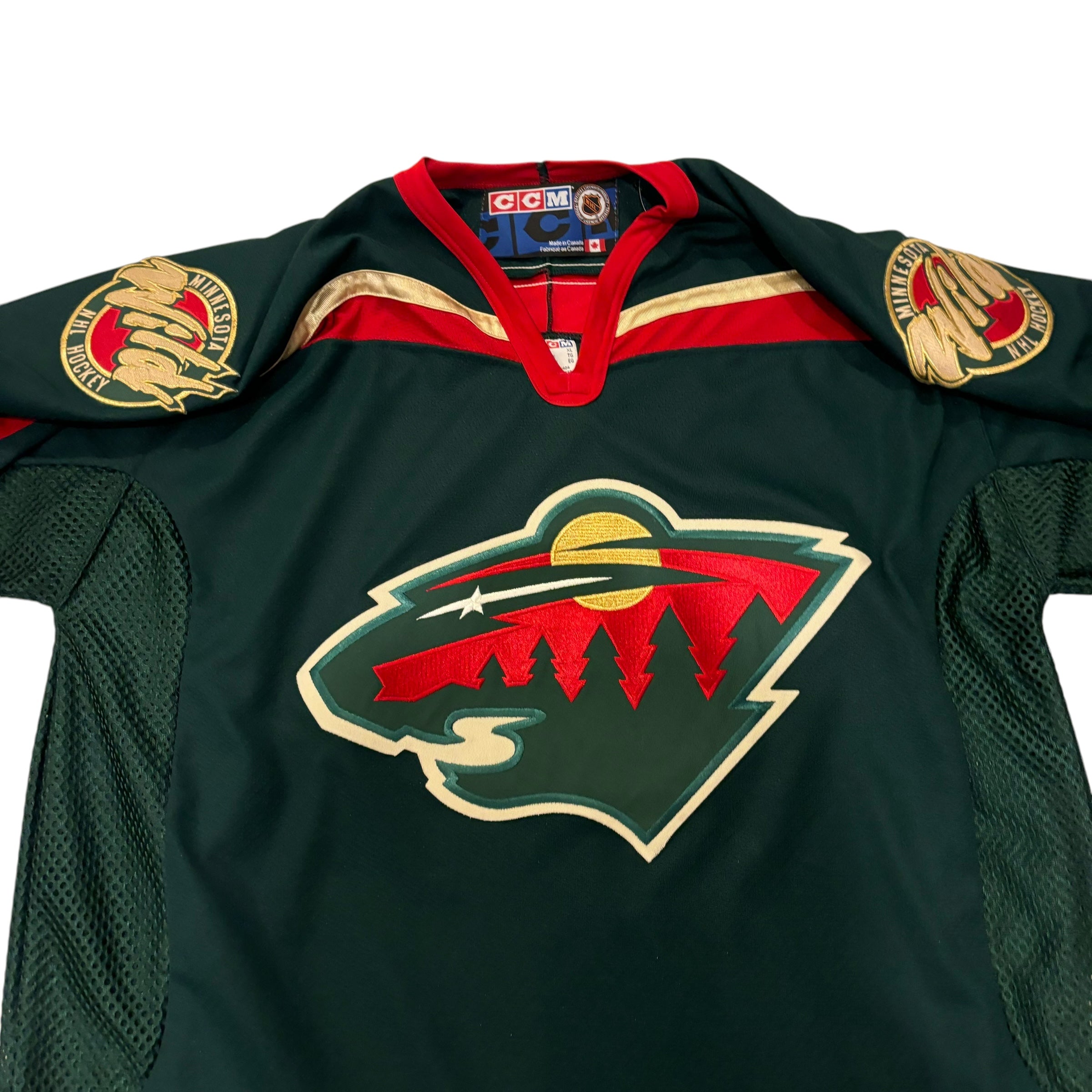 Vintage Minnesota Wild Hockey Jersey