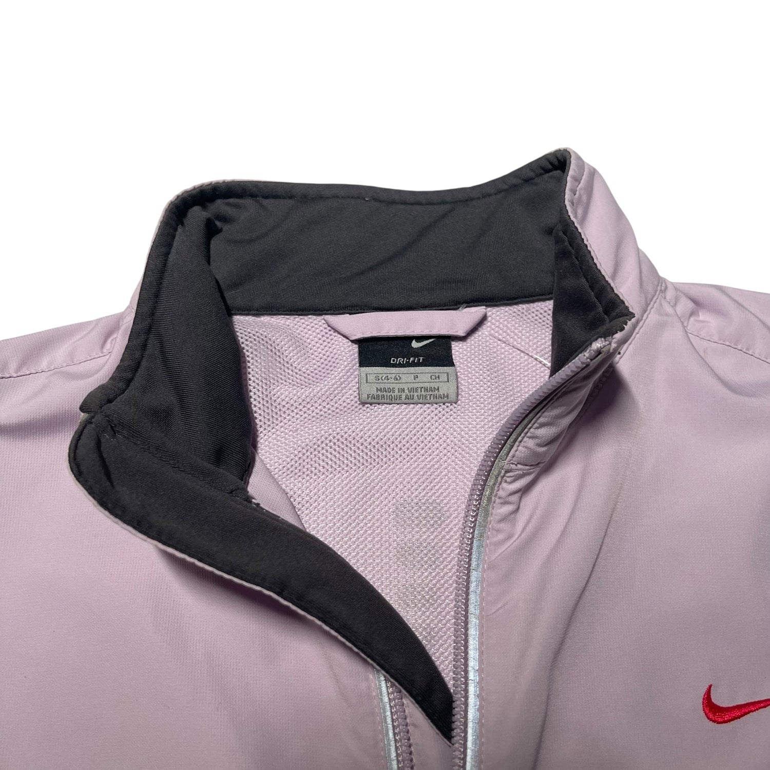 Vintage Y2K Pink Nike Running Windbreaker