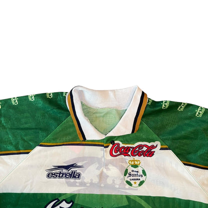 Vintage 1999 Santos Laguna Replica Home Jersey