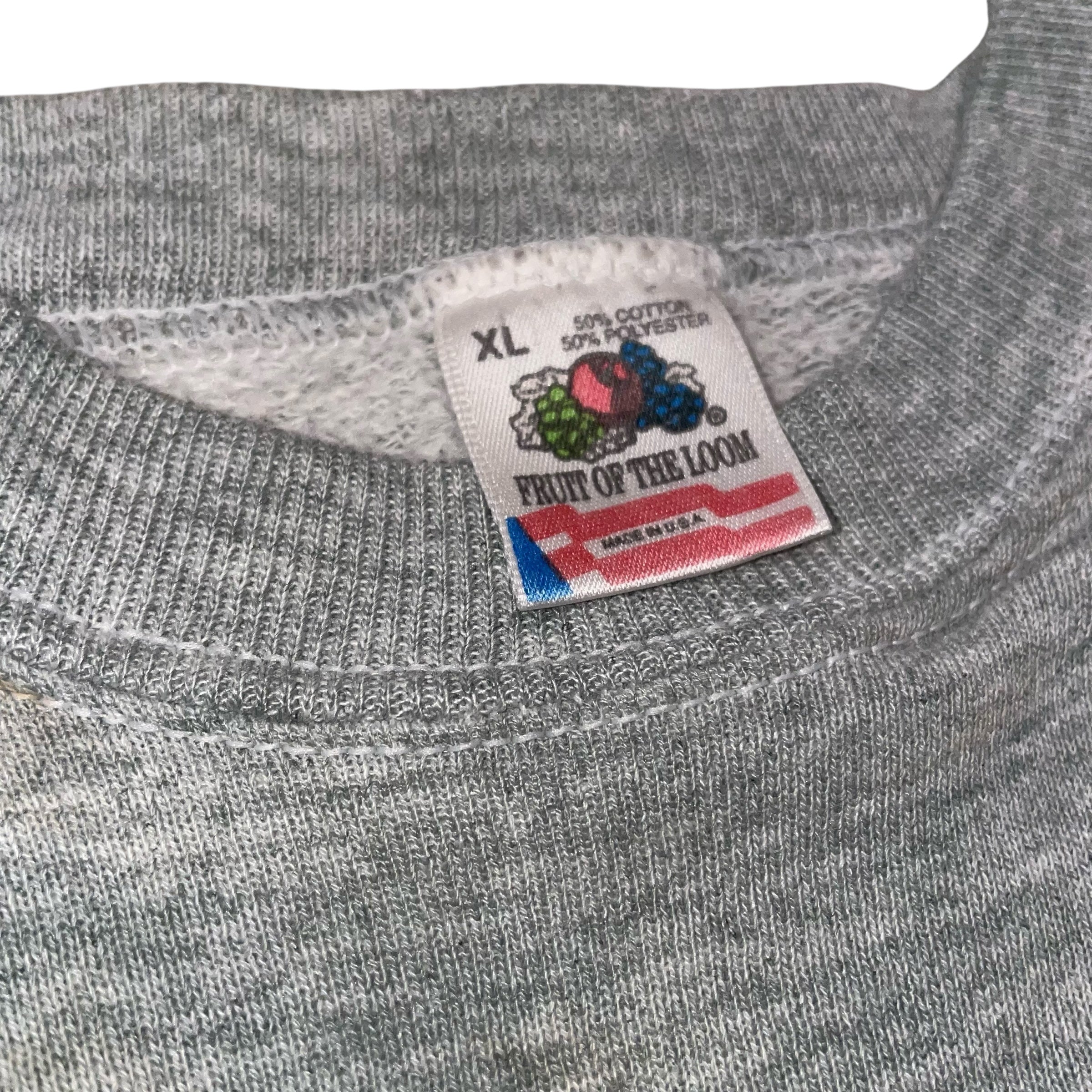 Vintage 90s Georgetown University Hoyas Gray Crewneck