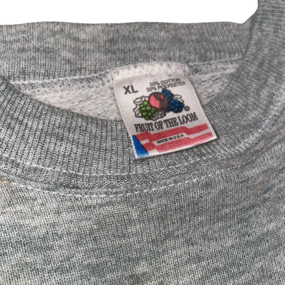 Vintage 90s Georgetown University Hoyas Gray Crewneck