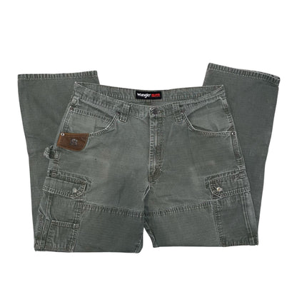 Vintage Wrangler Riggs Double Knee Olive Workwear Pants