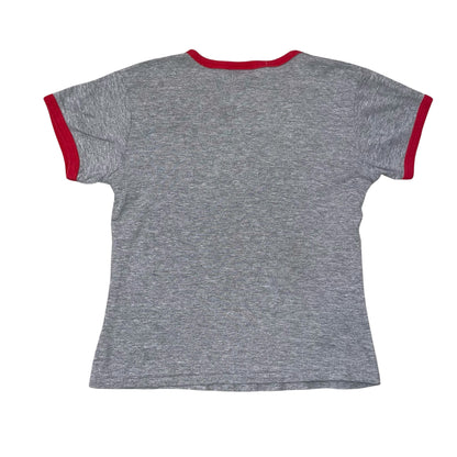 Vintage Y2K Femme Betty Boop Motorcycle Ringer Tee