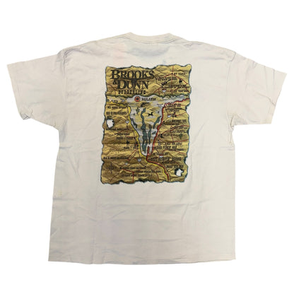 Vintage 1997 Brooks &amp; Dunn Borderline T-Shirt
