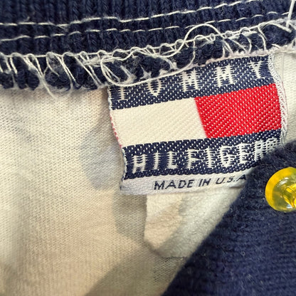 Vintage 90s Tommy Hilfiger AOP Polo Shirt