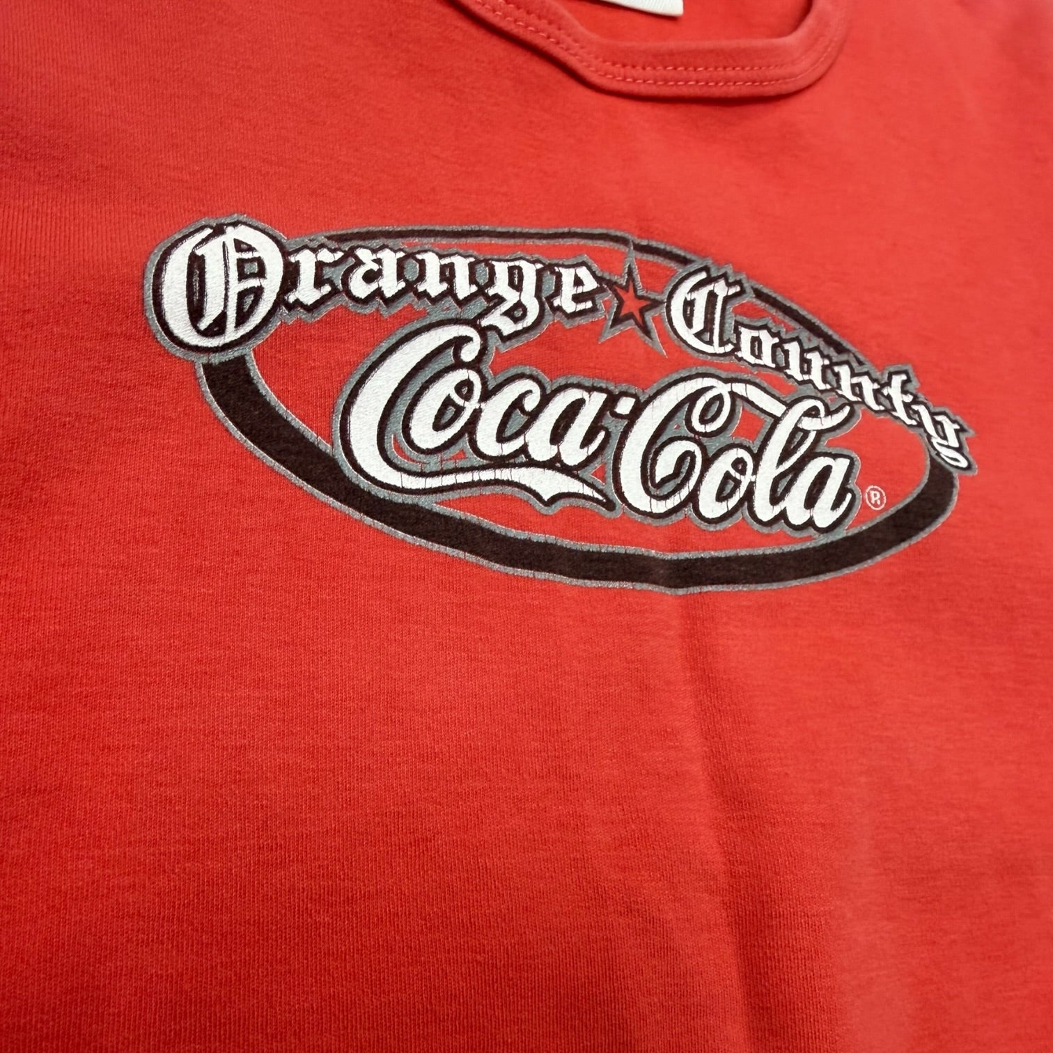 Vintage Coca-Cola Orange County Femme T-Shirt
