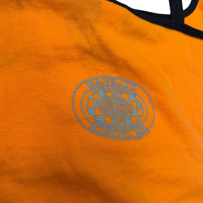 Vintage 2003 Harley Davidson Sturgis Orange Tank Top