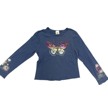 Vintage Y2K UR it Butterfly Baby Tee