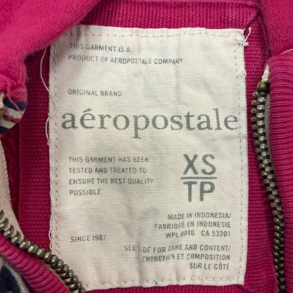 Vintage 2000s Aeropostale Pink Zip-Up Hoodie
