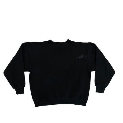 Vintage Minnesota Timberwolves Black Embroidered Sweatshirt