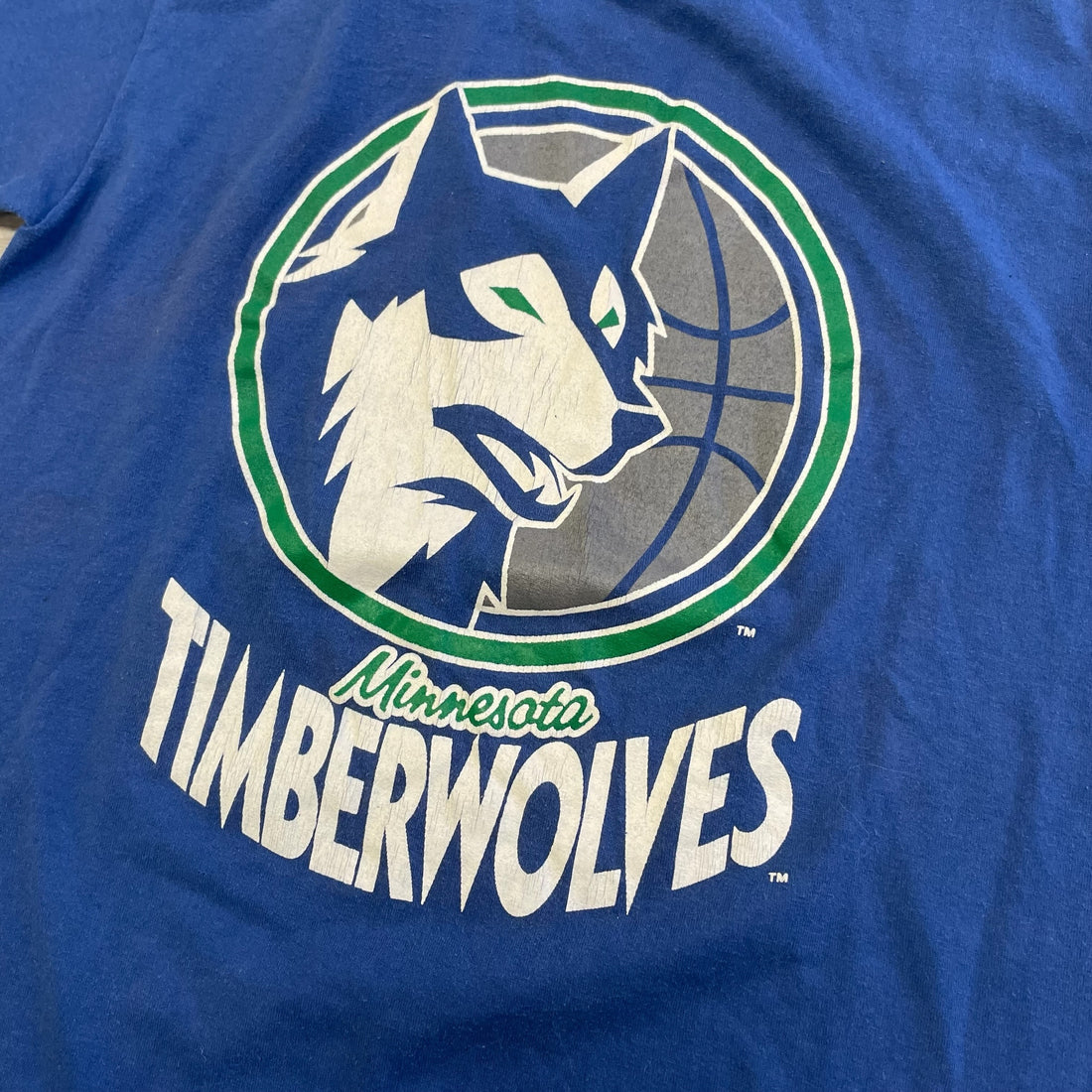 Vintage 90s Minnesota Timberwolves Swingster Graphic T-Shirt