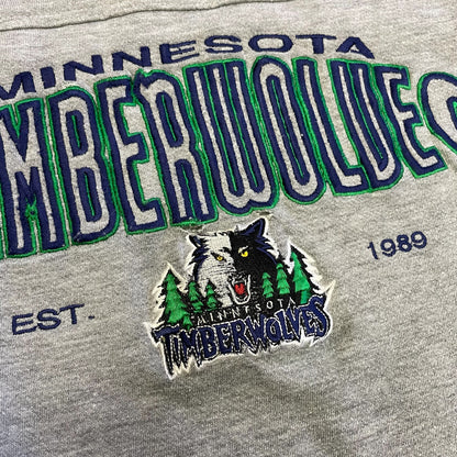 Vintage Minnesota Timberwolves Lee Sport Spellout Sweatshirt