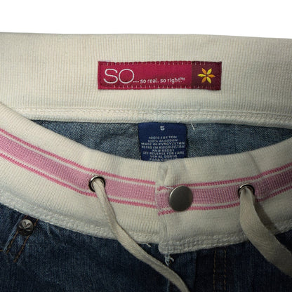Vintage Y2K SO Denim Mini Skirt