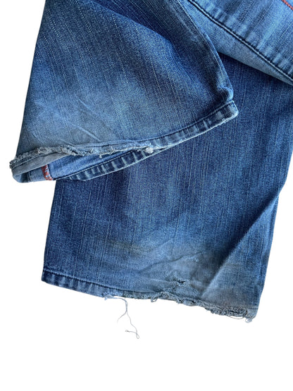 Vintage Y2K Akademiks Distressed Light Wash Jeans
