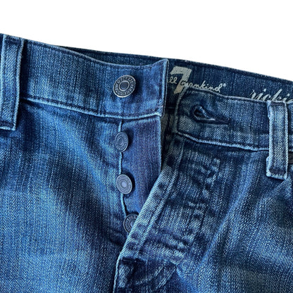 Vintage 7 For All Mankind "Rickie" Straight Leg Jeans