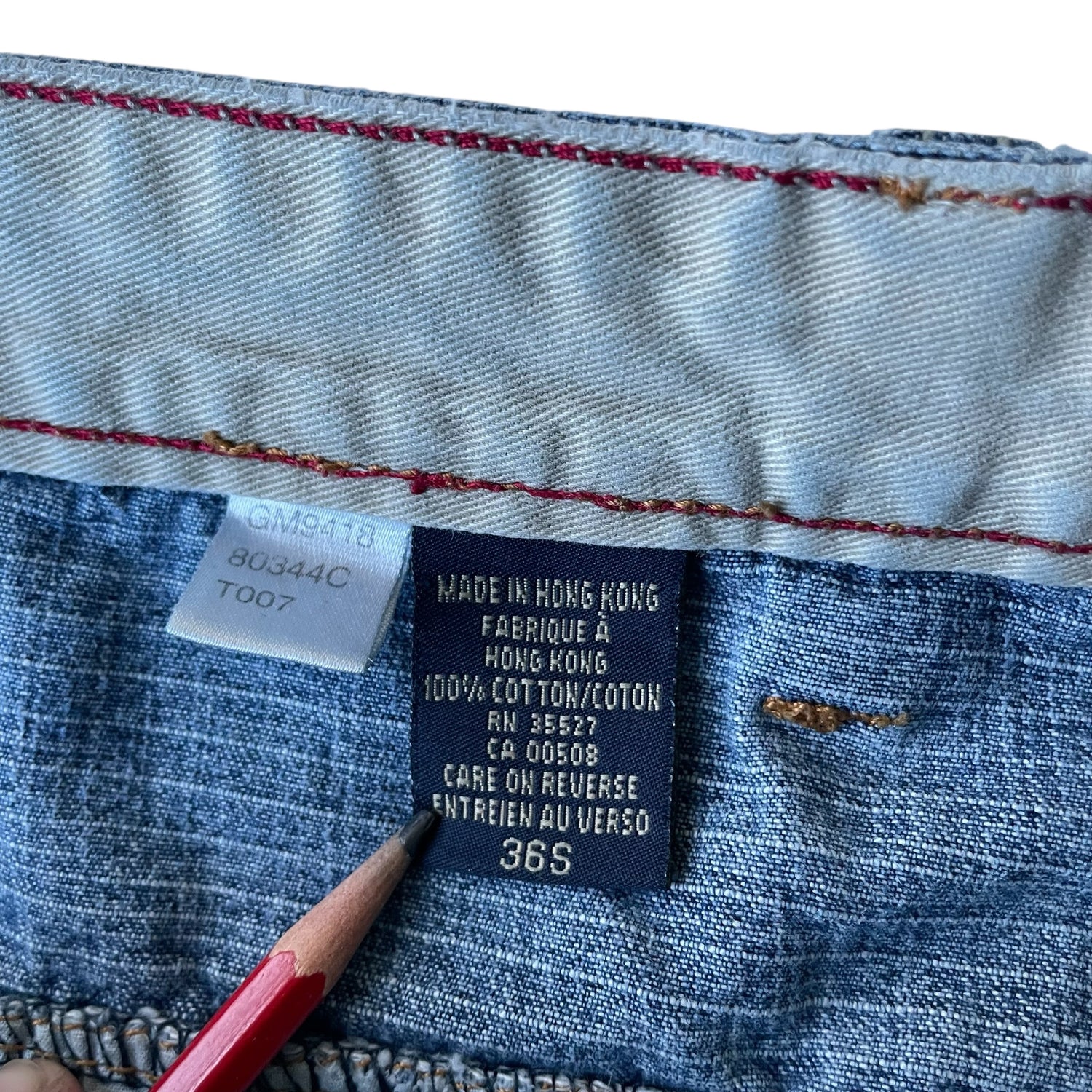 Vintage Y2K Light Wash Girbaud Jeans