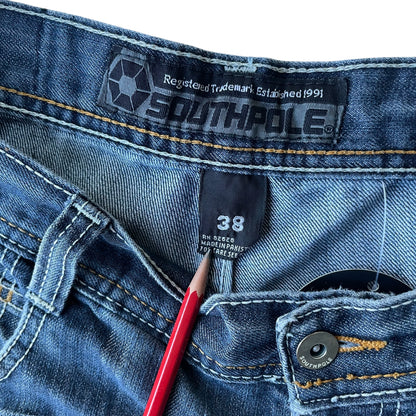 Vintage Y2K Southpole Distress Wash Regular Fit Jeans