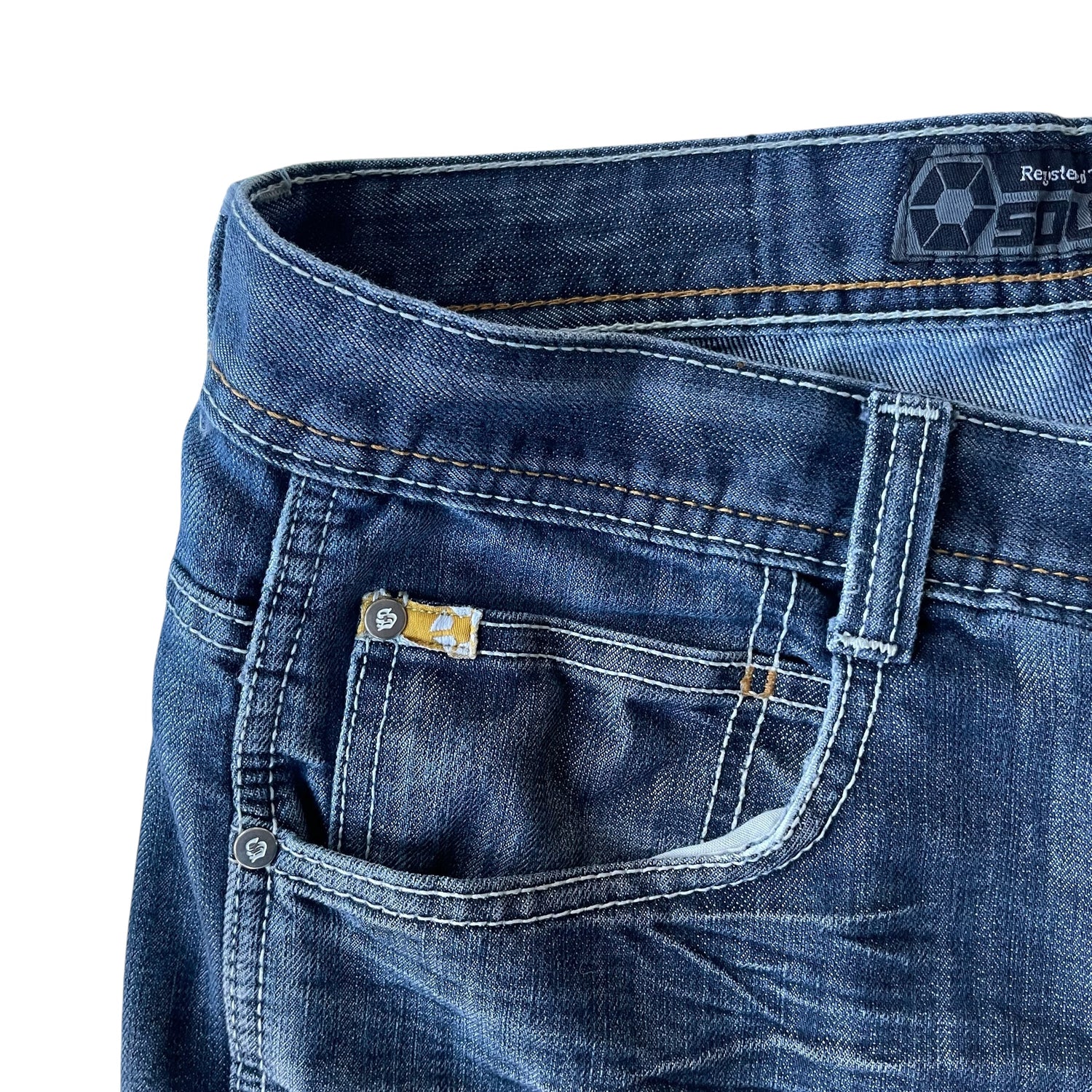 Vintage Y2K Southpole Distress Wash Regular Fit Jeans