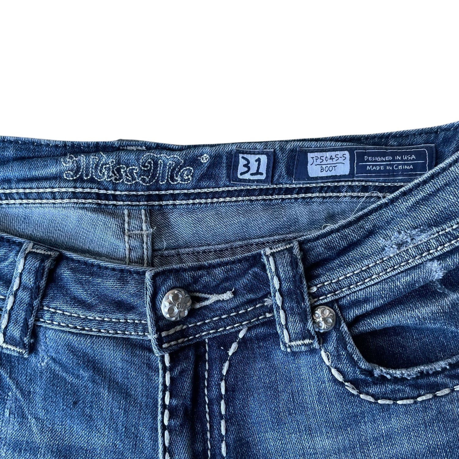 Vintage Y2K Miss Me Boot Cut Jeans