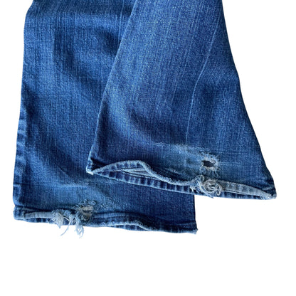 Vintage 7 For All Mankind Low Rise Bootcut Jeans