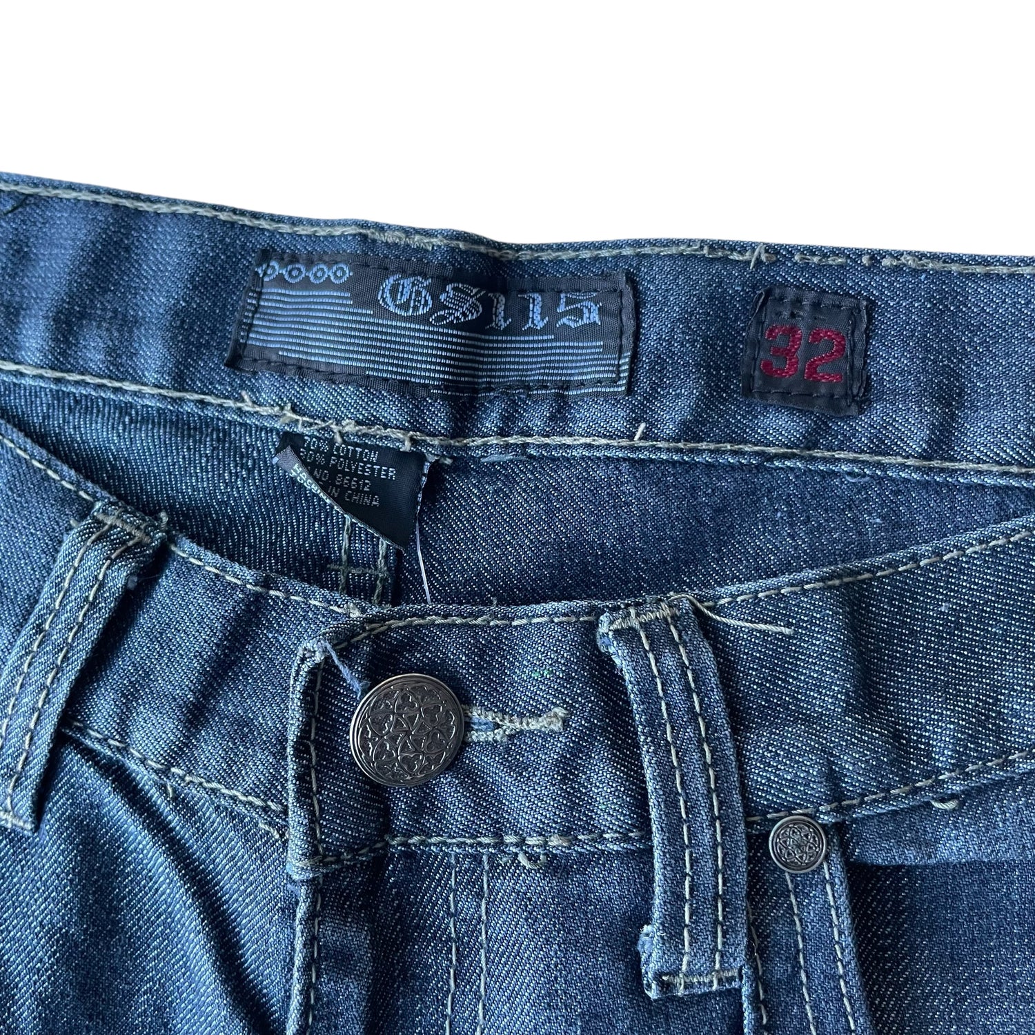 Vintage Y2K Coated GS 115 Jeans