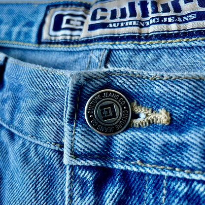 Vintage Y2K Light Wash Culture Jeans Cargo Jeans
