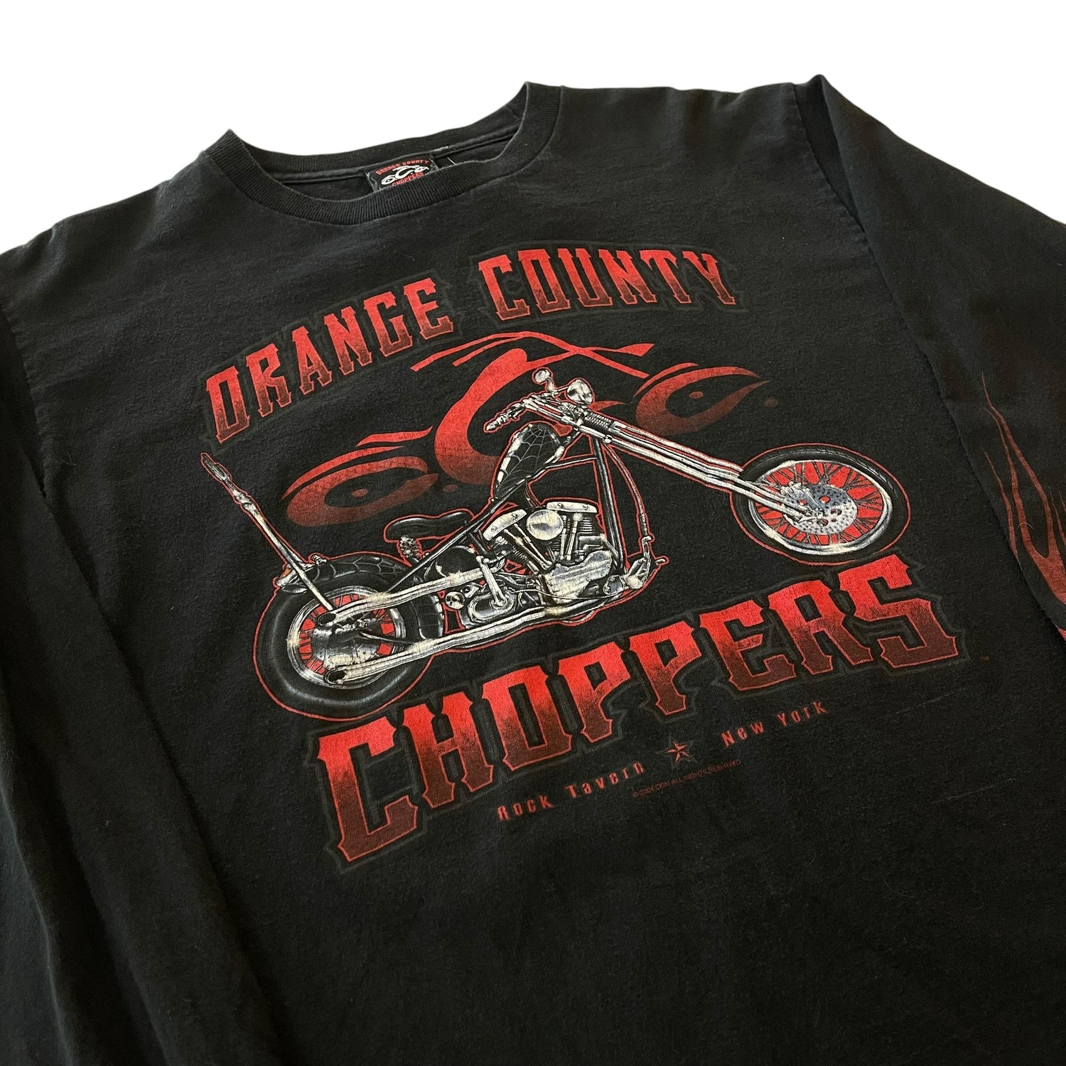 Vintage Orange County Chopper Long-sleeve T-Shirt