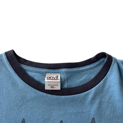Vintage "Hanging with my Gnomies" Ringer Graphic T-Shirt