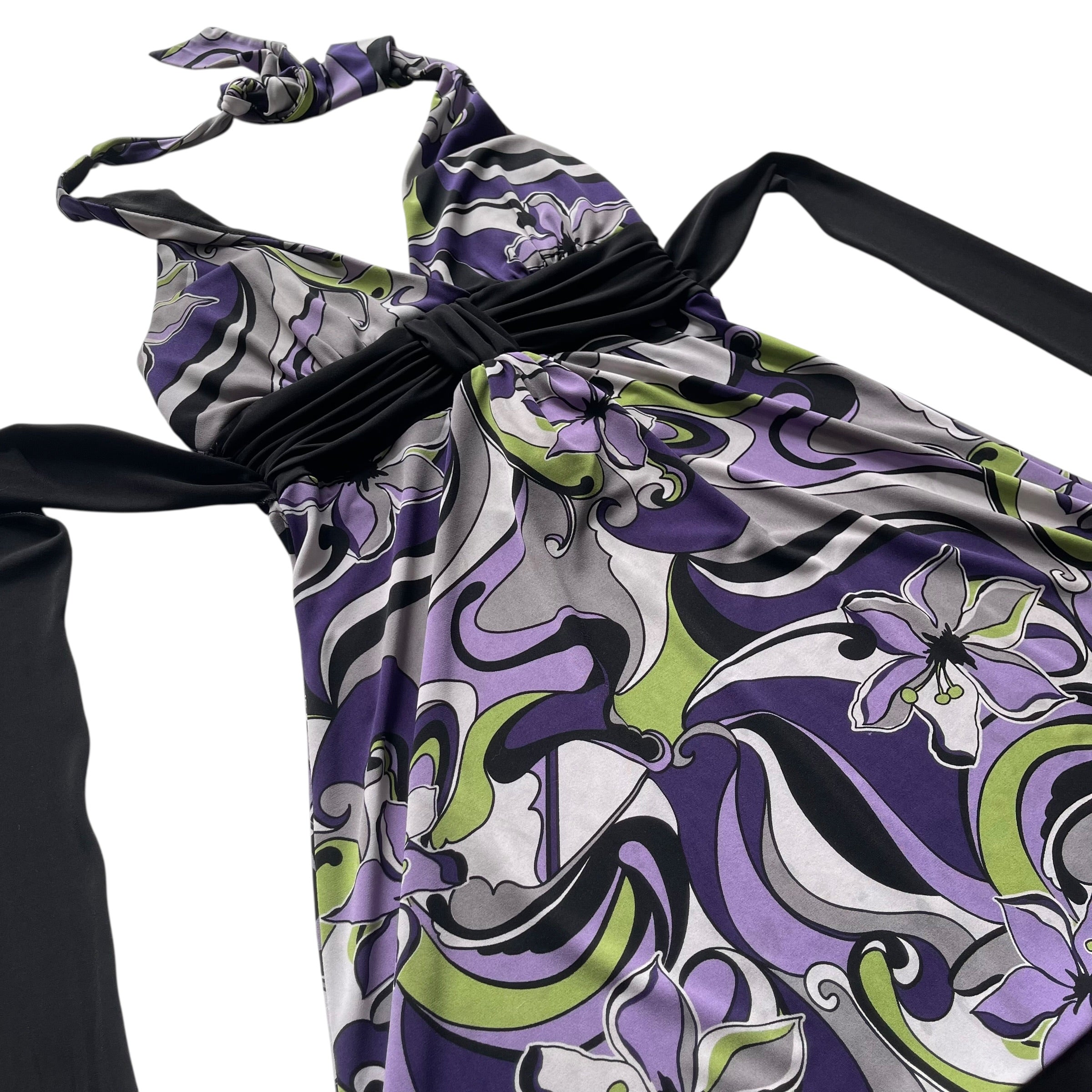 Vintage Y2K Speechless Floral Halter Dress