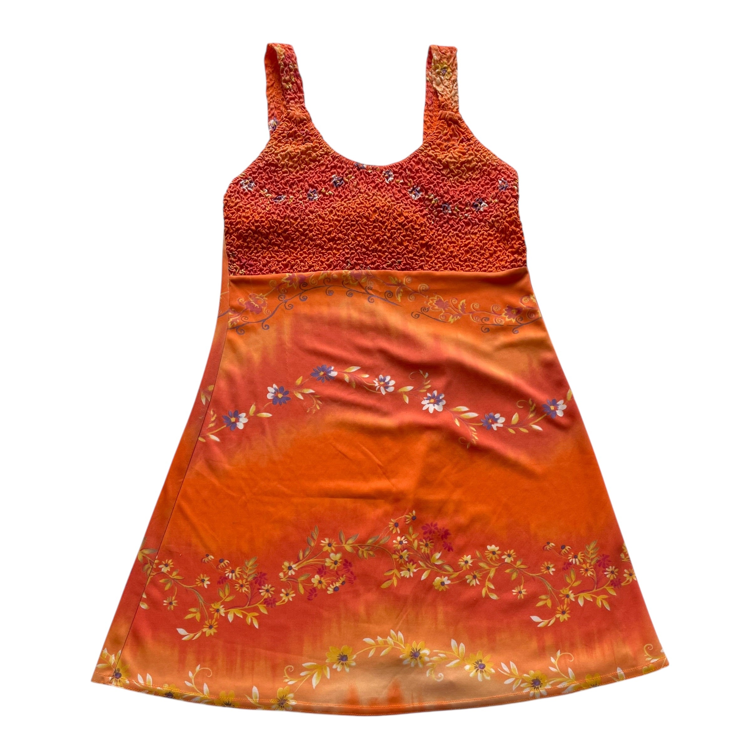 Vintage Y2K Up Front Floral Fairy Dress
