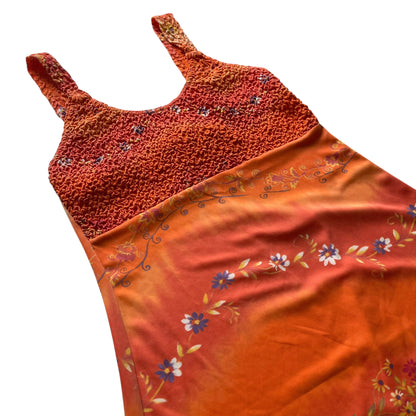 Vintage Y2K Up Front Floral Fairy Dress