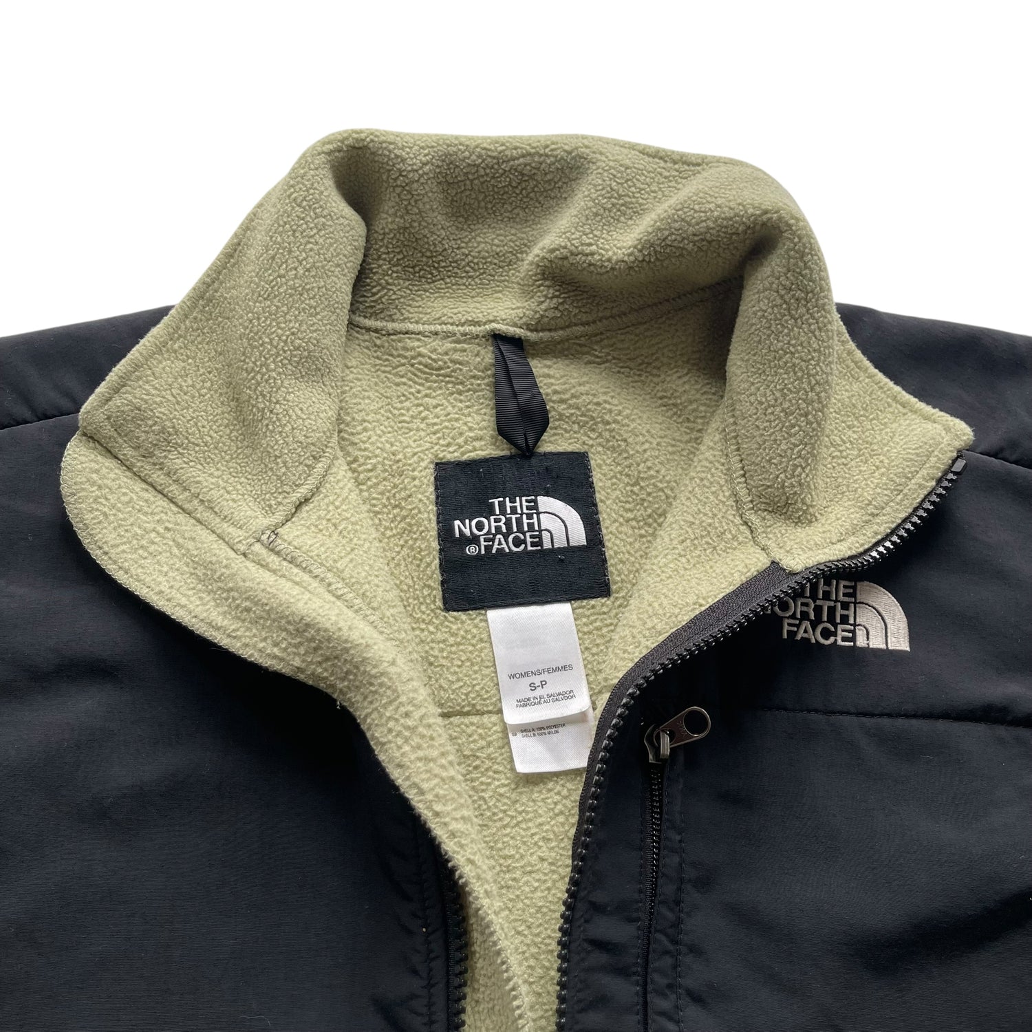 Vintage The North Face Mint Fleece Shell Jacket