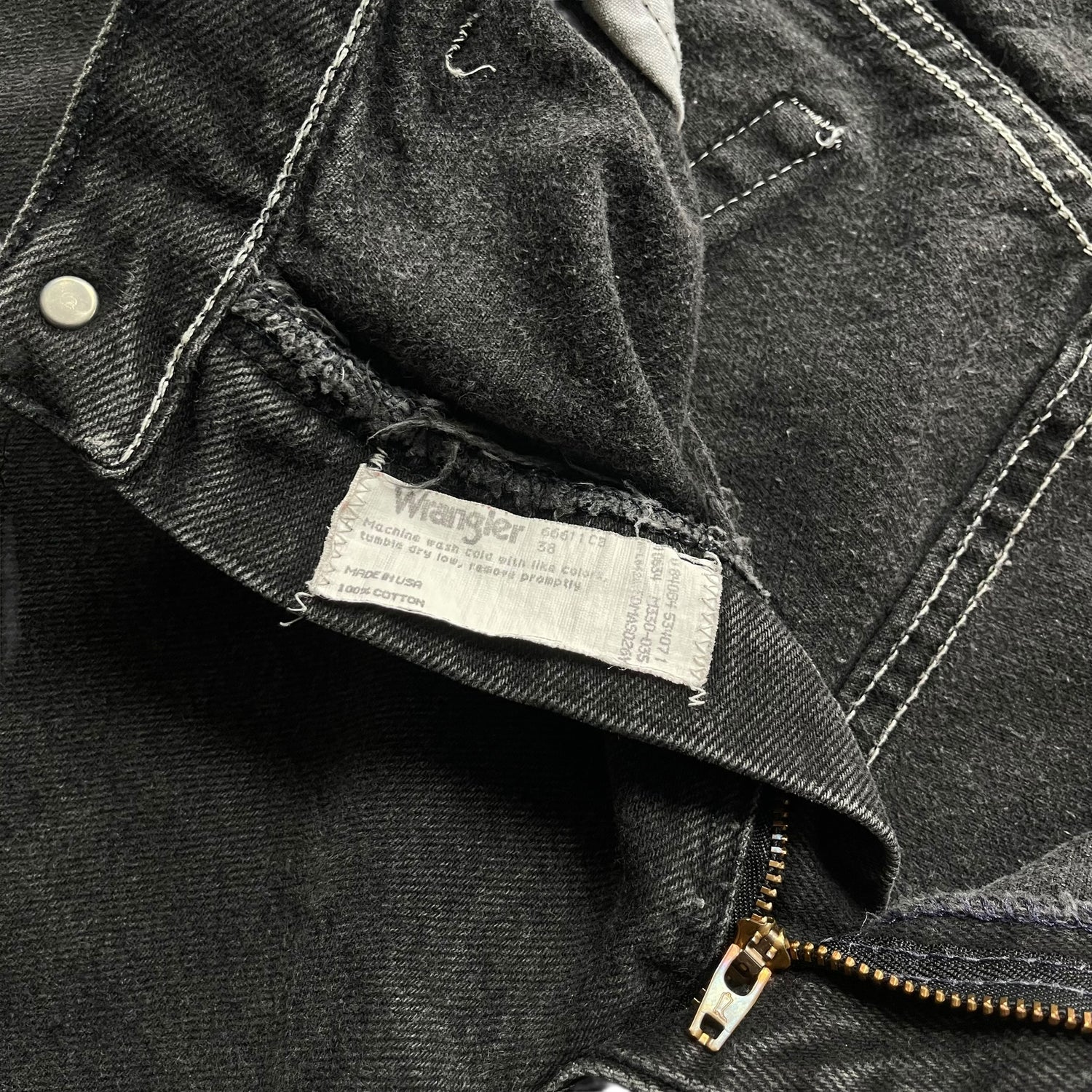 Vintage Wrangler Dark Wash Jean Shorts