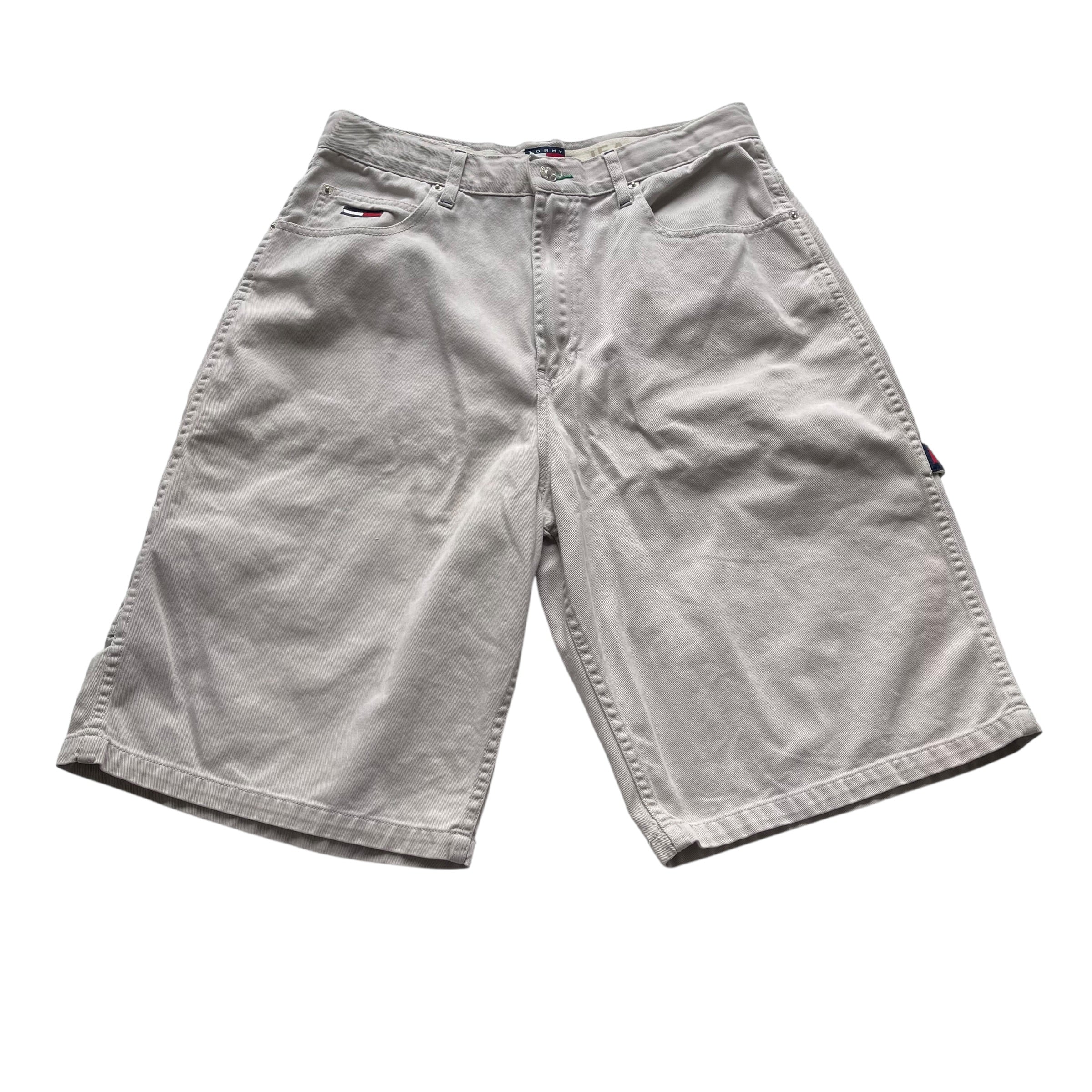 Vintage Tommy Jeans White Jean Shorts