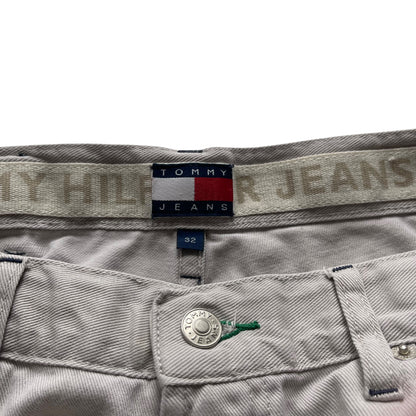 Vintage Tommy Jeans White Jean Shorts