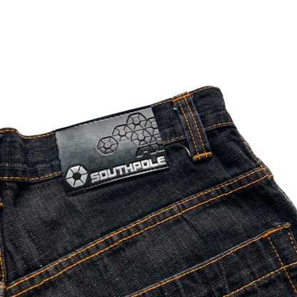 Vintage Y2K SouthPole Dark Wash Jean Shorts