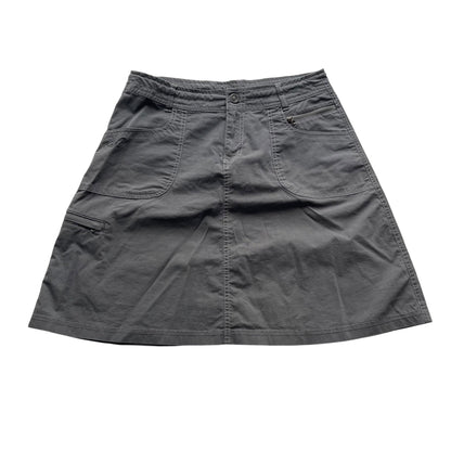 Vintage KUHL Grey A Line Hiking Skirt