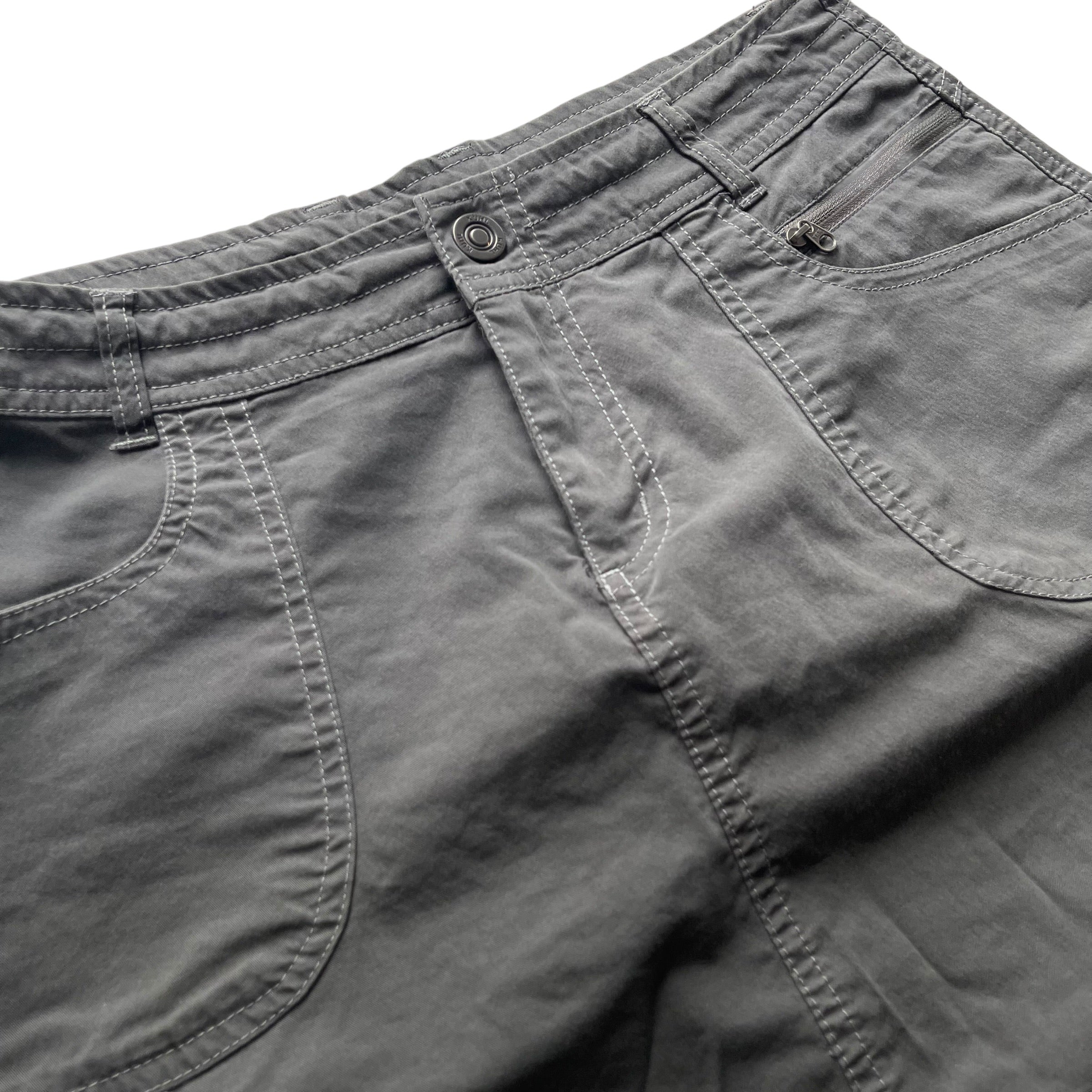 Vintage KUHL Grey A Line Hiking Skirt
