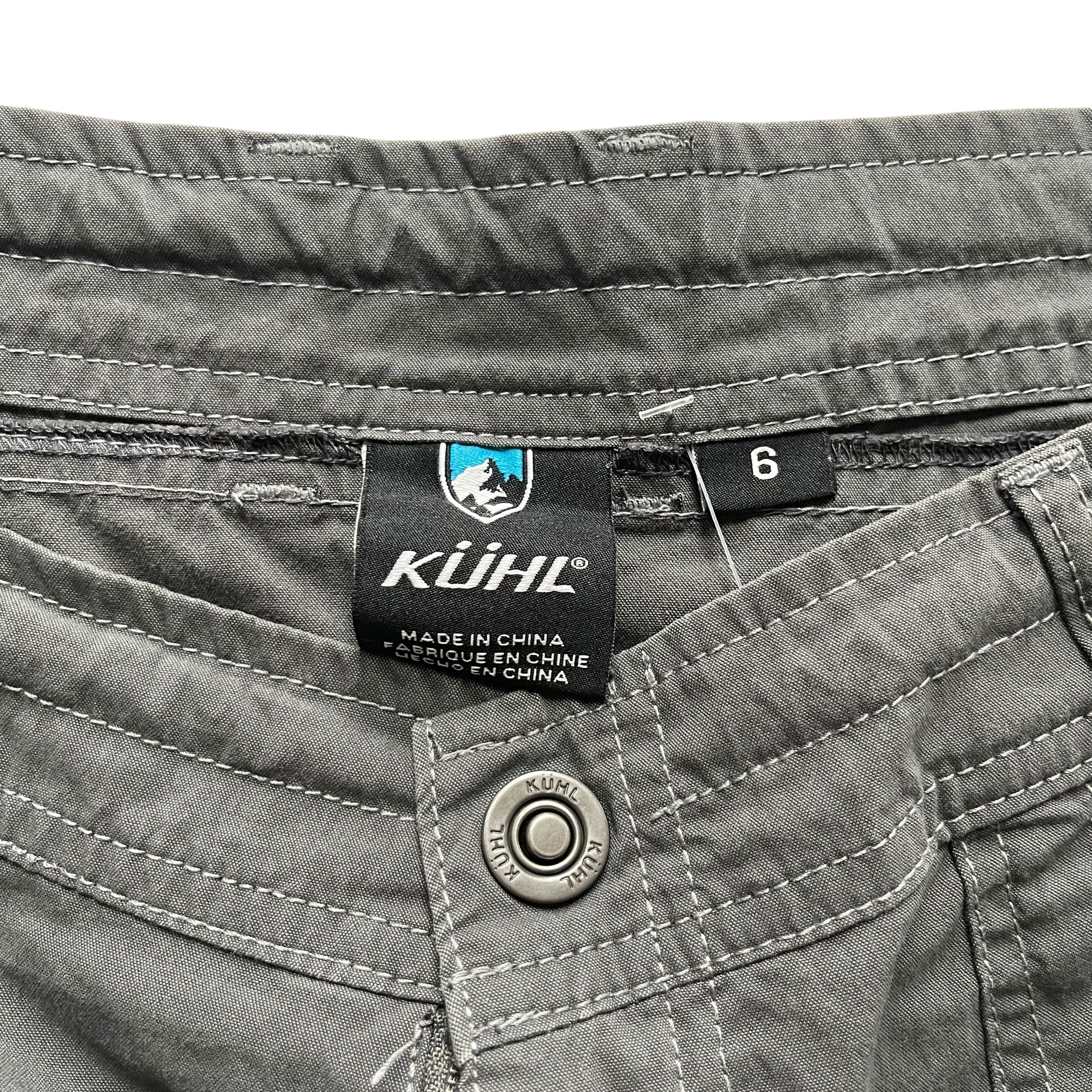 Vintage KUHL Grey A Line Hiking Skirt