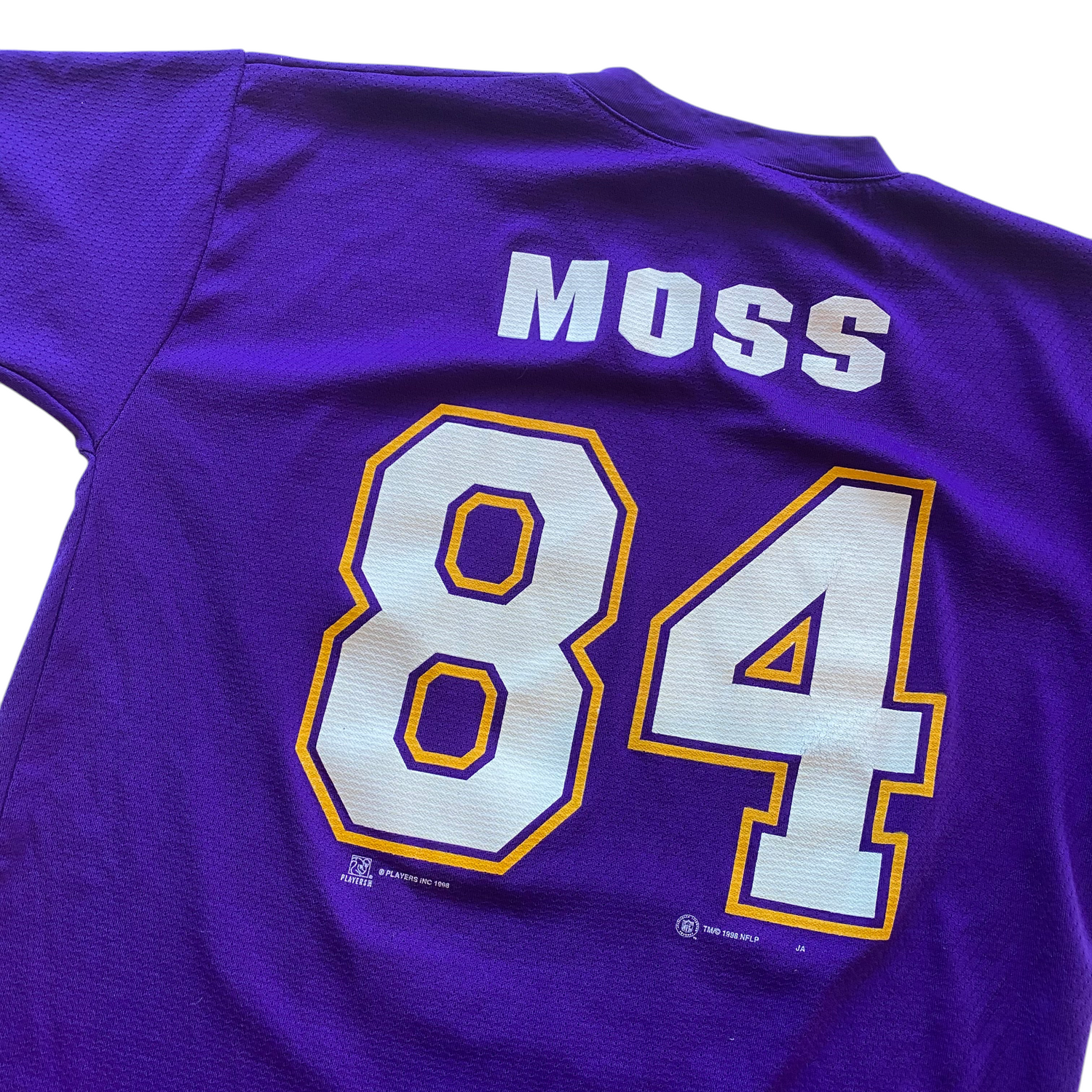 1998 Randy Moss Minnesota Vikings Jersey Style Top