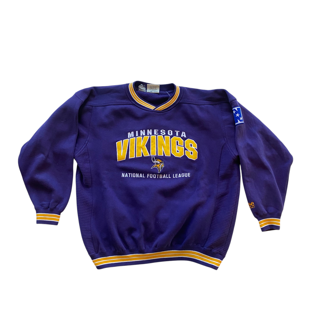 Vintage Lee Sport Minnesota Vikings Embroidered Crewneck