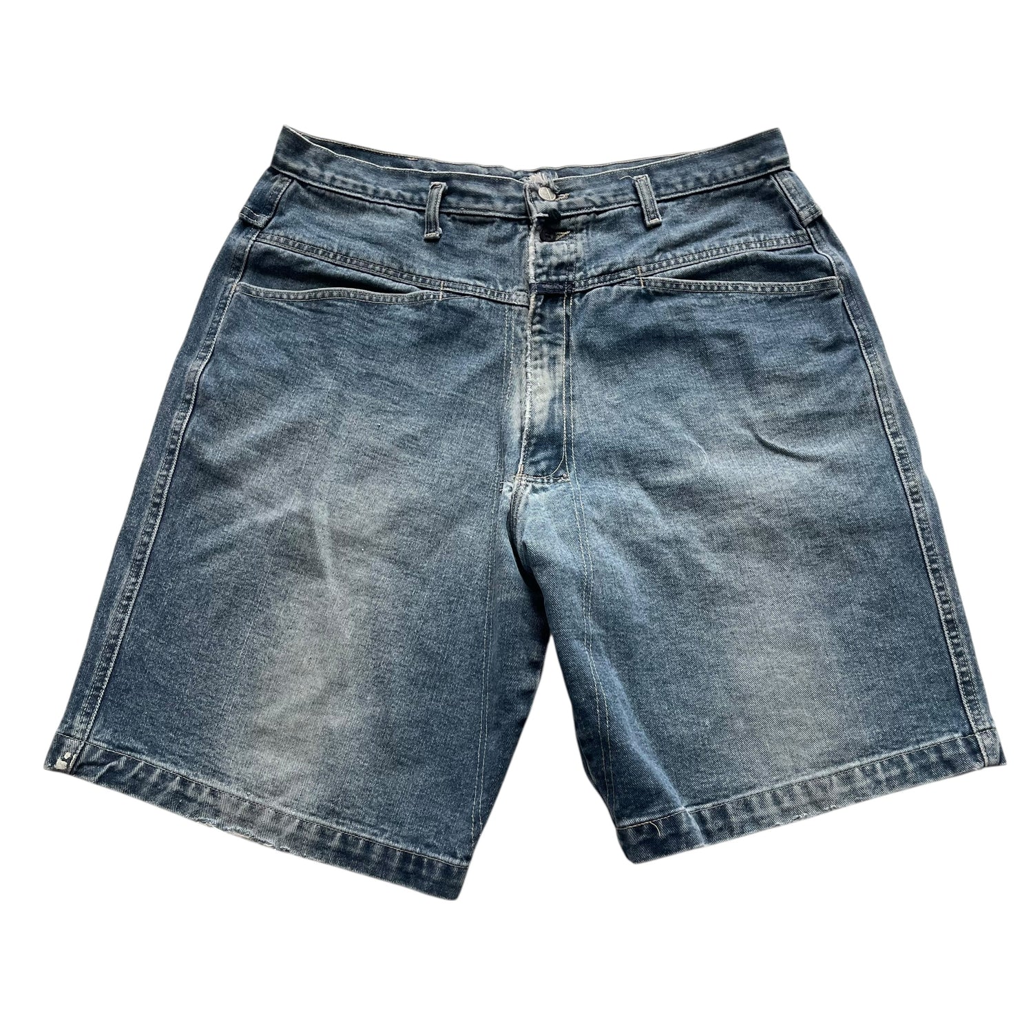 Vintage Girbaud Stone Washed Collection Light Wash Denim Shorts