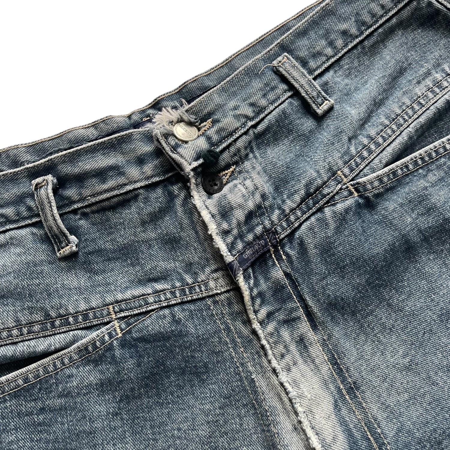 Vintage Girbaud Stone Washed Collection Light Wash Denim Shorts