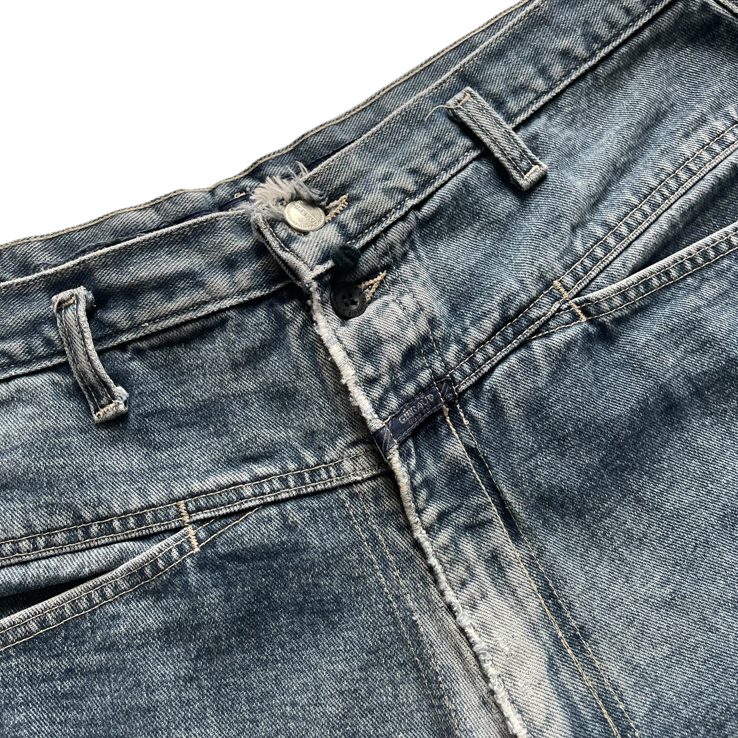Vintage Girbaud Stone Washed Collection Light Wash Denim Shorts