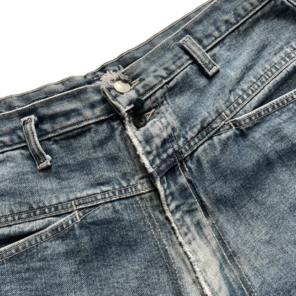 Vintage Girbaud Stone Washed Collection Light Wash Denim Shorts