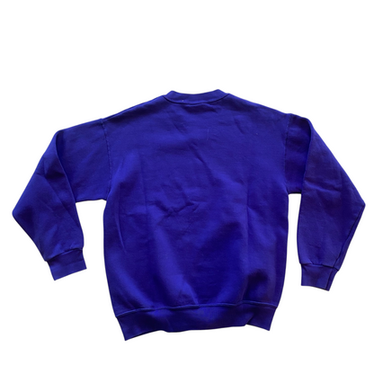 2001 Minnesota Vikings Purple Logo Crewneck