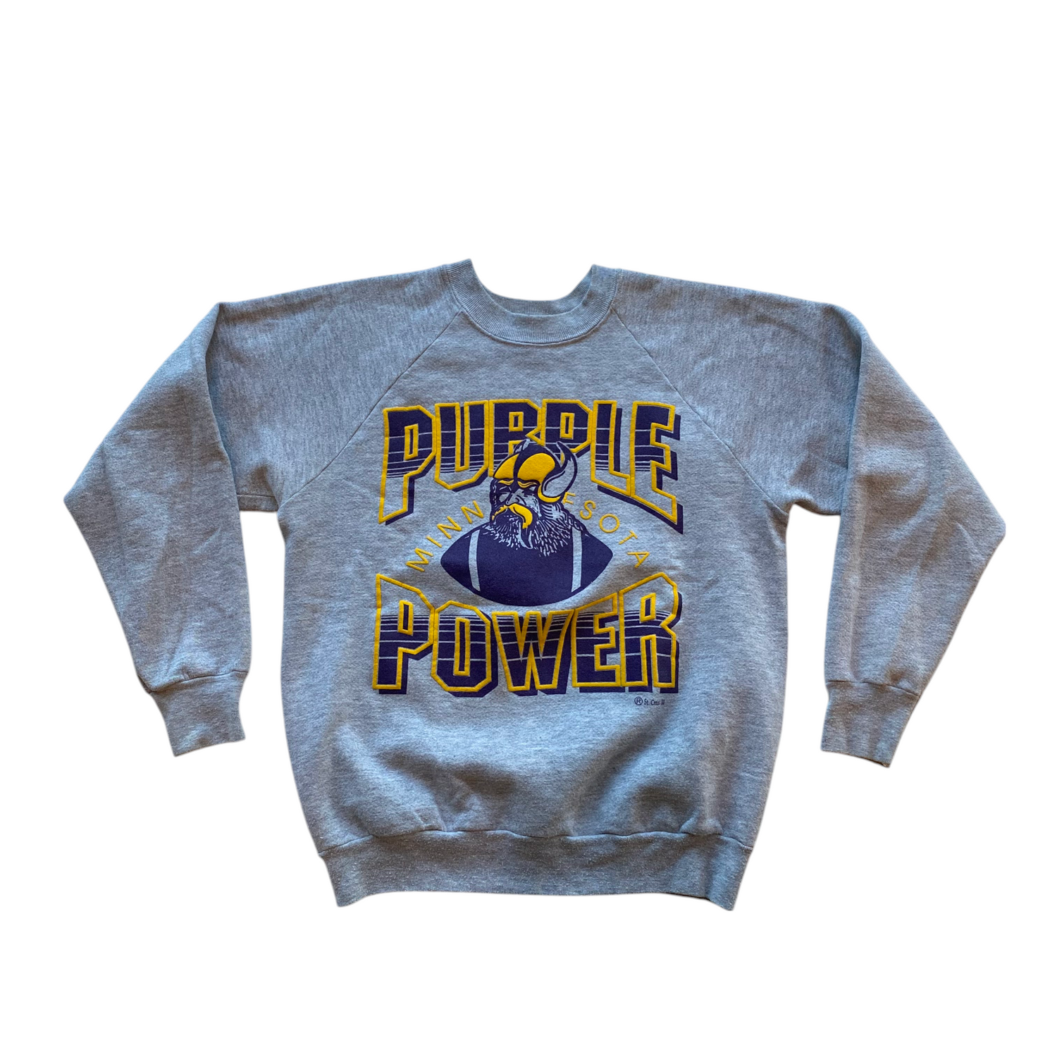 1988 Minnesota Vikings Logo Crewneck