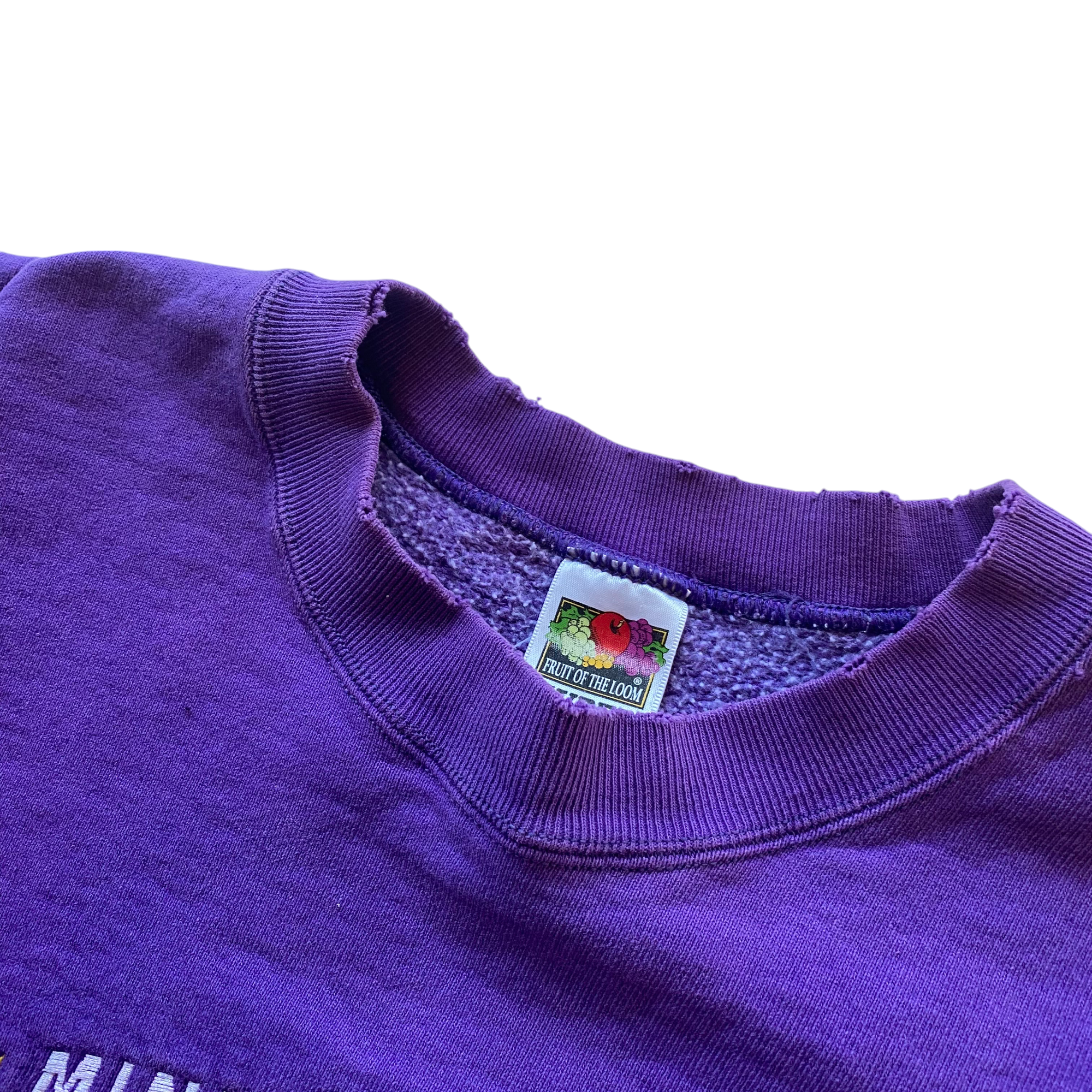 Vintage Minnesota Vikings Riddell Embroidered Crewneck