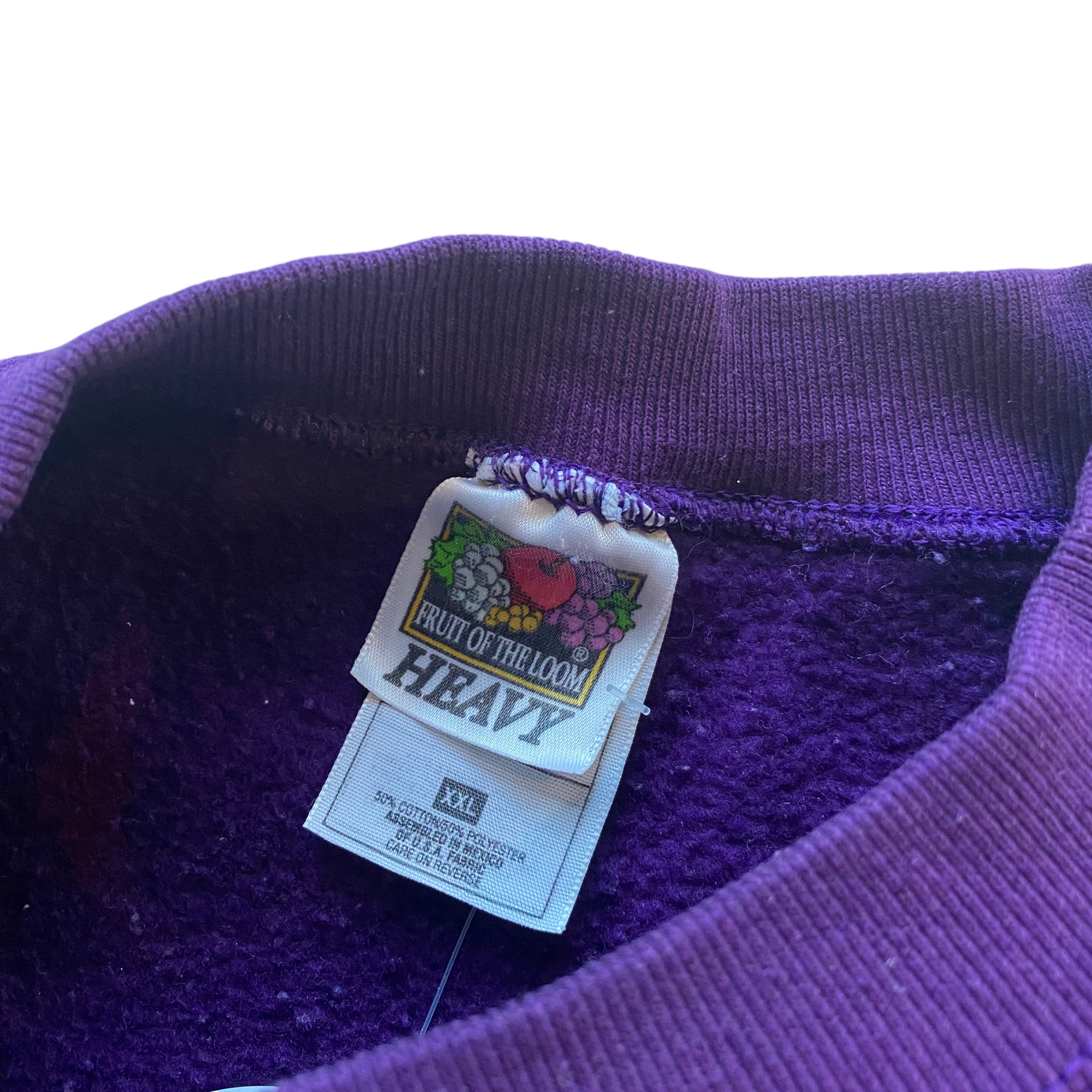 Vintage Minnesota Vikings Embroidered Riddell Crewneck