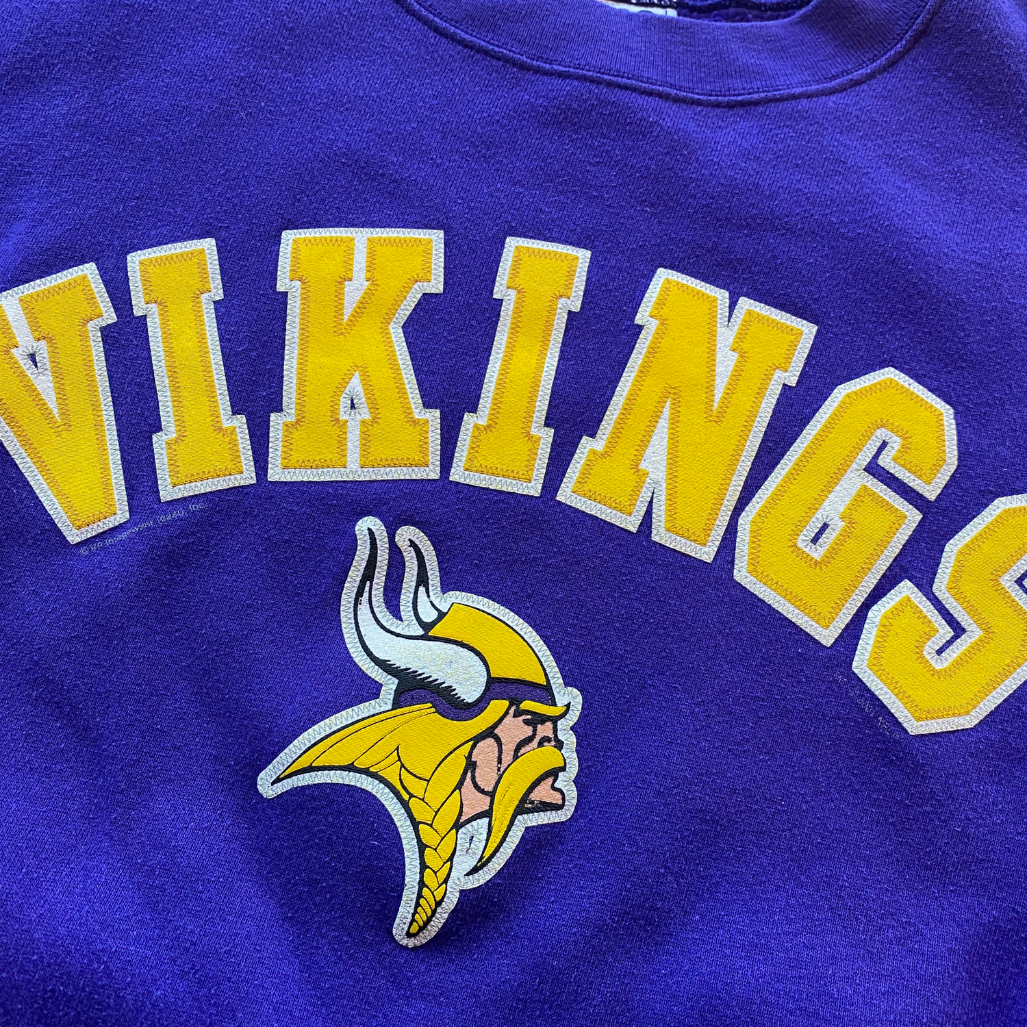 Vintage Minnesota Vikings Logo Crewneck